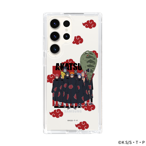 スリムプロテクションケース［ NARUTO-ナルト- 疾風伝 - 暁 ］