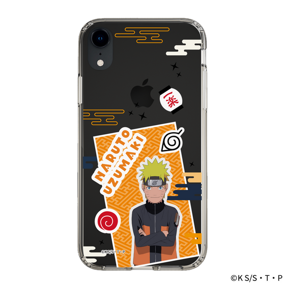 スリムプロテクションケース［ NARUTO-ナルト- 疾風伝 - ステッカー - うずまきナルト ］