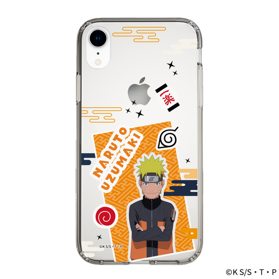 スリムプロテクションケース［ NARUTO -ナルト- 疾風伝 - ステッカー - うずまきナルト ］