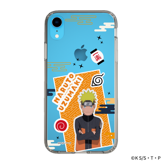 スリムプロテクションケース［ NARUTO -ナルト- 疾風伝 - ステッカー - うずまきナルト ］