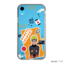スリムプロテクションケース［ NARUTO -ナルト- 疾風伝 - ステッカー - うずまきナルト ］