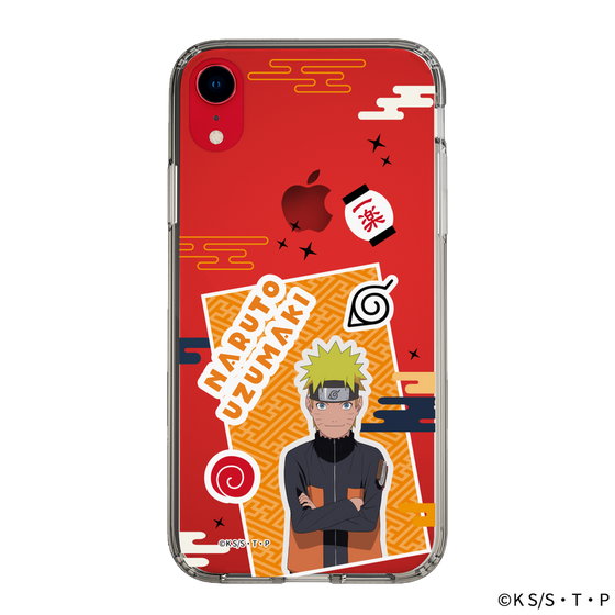 スリムプロテクションケース［ NARUTO -ナルト- 疾風伝 - ステッカー - うずまきナルト ］