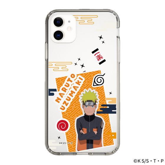 スリムプロテクションケース［ NARUTO-ナルト- 疾風伝 - ステッカー - うずまきナルト ］