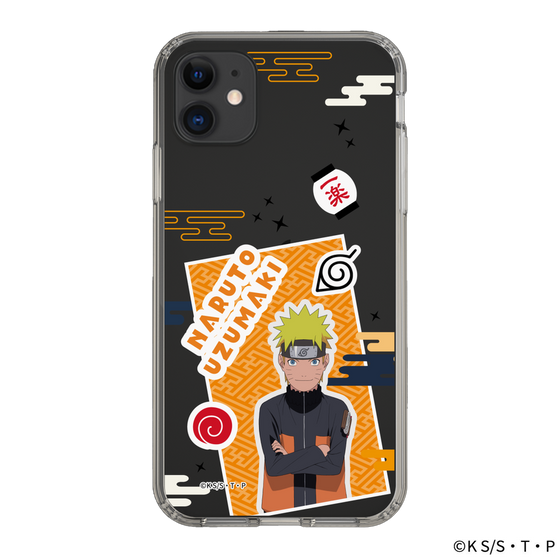 スリムプロテクションケース［ NARUTO -ナルト- 疾風伝 - ステッカー - うずまきナルト ］