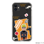 スリムプロテクションケース［ NARUTO -ナルト- 疾風伝 - ステッカー - うずまきナルト ］