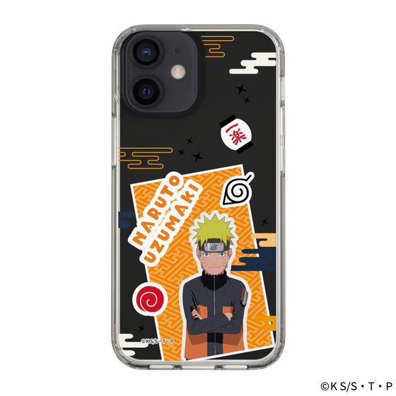 スリムプロテクションケース［ NARUTO -ナルト- 疾風伝 - ステッカー - うずまきナルト ］