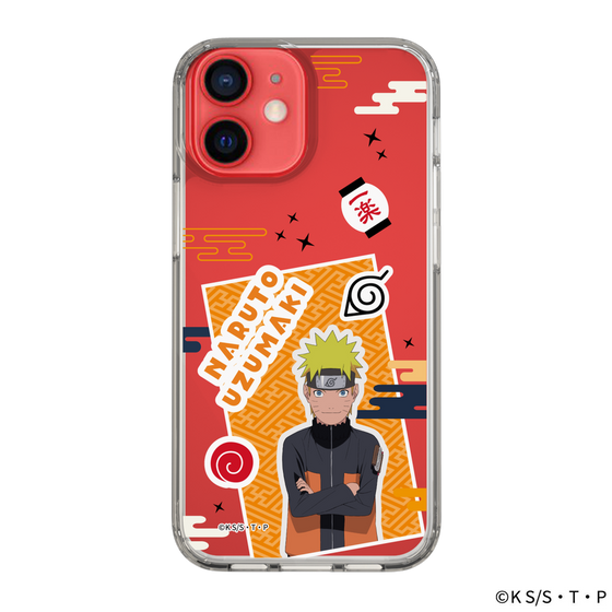 スリムプロテクションケース［ NARUTO -ナルト- 疾風伝 - ステッカー - うずまきナルト ］