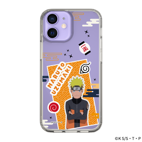 スリムプロテクションケース［ NARUTO -ナルト- 疾風伝 - ステッカー - うずまきナルト ］