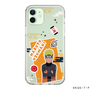 スリムプロテクションケース［ NARUTO-ナルト- 疾風伝 - ステッカー - うずまきナルト ］