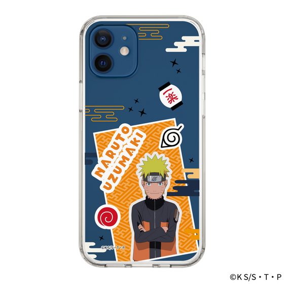 スリムプロテクションケース［ NARUTO -ナルト- 疾風伝 - ステッカー - うずまきナルト ］