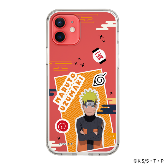 スリムプロテクションケース［ NARUTO -ナルト- 疾風伝 - ステッカー - うずまきナルト ］