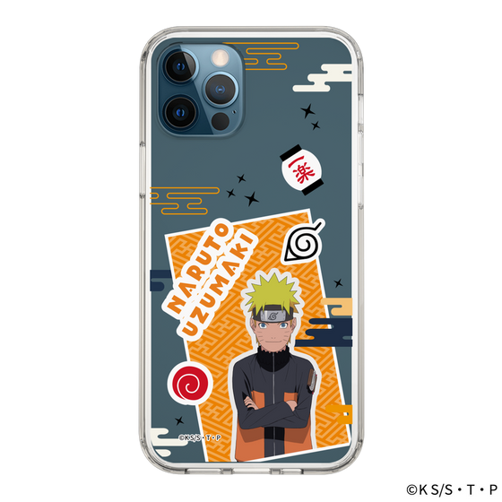 スリムプロテクションケース［ NARUTO-ナルト- 疾風伝 - ステッカー - うずまきナルト ］