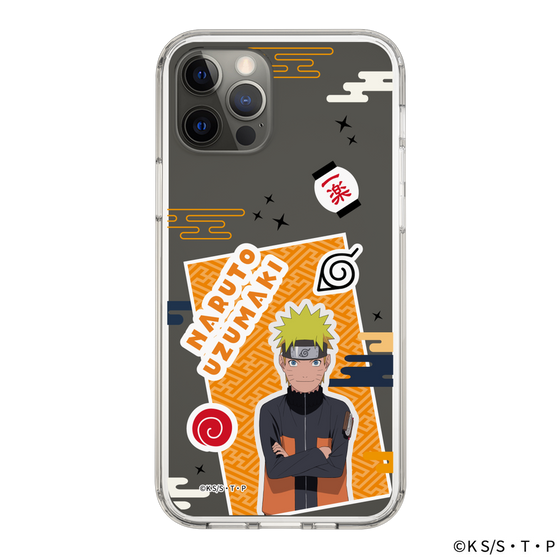 スリムプロテクションケース［ NARUTO -ナルト- 疾風伝 - ステッカー - うずまきナルト ］