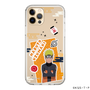 スリムプロテクションケース［ NARUTO -ナルト- 疾風伝 - ステッカー - うずまきナルト ］