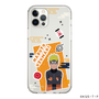 スリムプロテクションケース［ NARUTO -ナルト- 疾風伝 - ステッカー - うずまきナルト ］