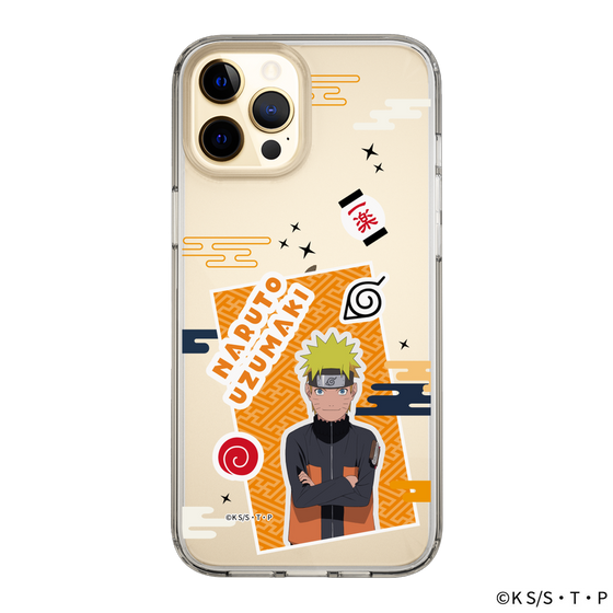 スリムプロテクションケース［ NARUTO-ナルト- 疾風伝 - ステッカー - うずまきナルト ］