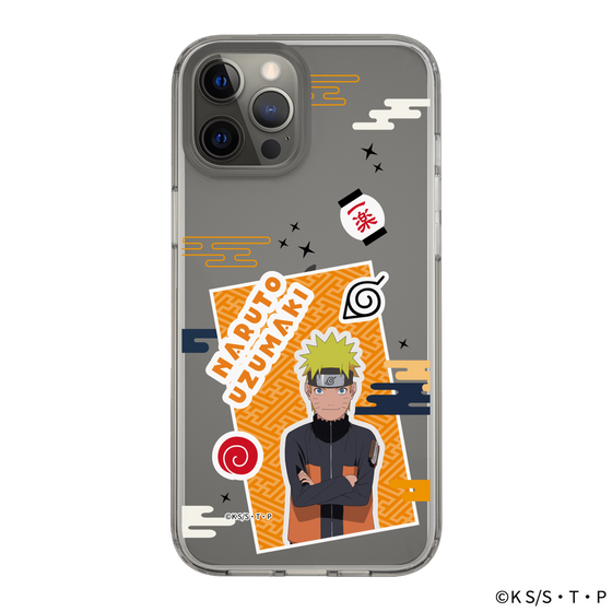 スリムプロテクションケース［ NARUTO -ナルト- 疾風伝 - ステッカー - うずまきナルト ］