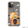 スリムプロテクションケース［ NARUTO -ナルト- 疾風伝 - ステッカー - うずまきナルト ］