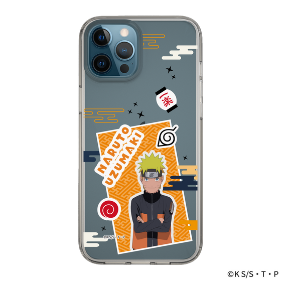 スリムプロテクションケース［ NARUTO -ナルト- 疾風伝 - ステッカー - うずまきナルト ］