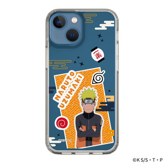 スリムプロテクションケース［ NARUTO -ナルト- 疾風伝 - ステッカー - うずまきナルト ］