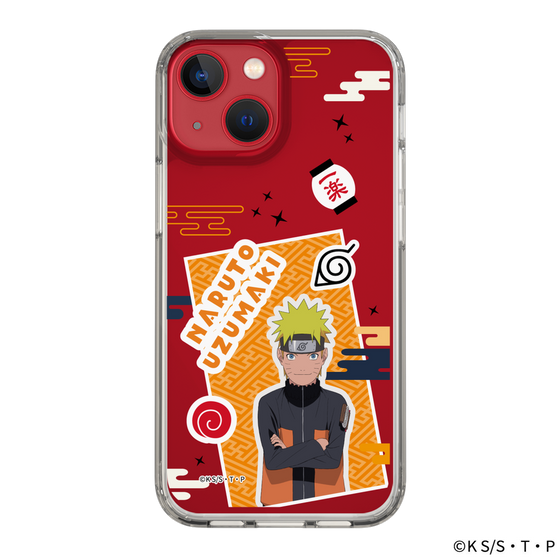 スリムプロテクションケース［ NARUTO -ナルト- 疾風伝 - ステッカー - うずまきナルト ］