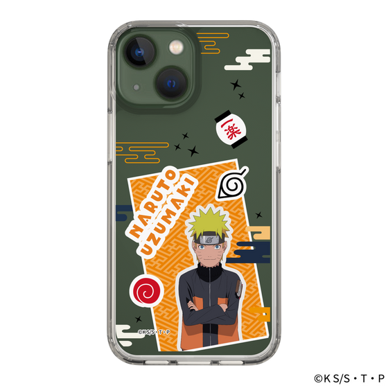 スリムプロテクションケース［ NARUTO -ナルト- 疾風伝 - ステッカー - うずまきナルト ］