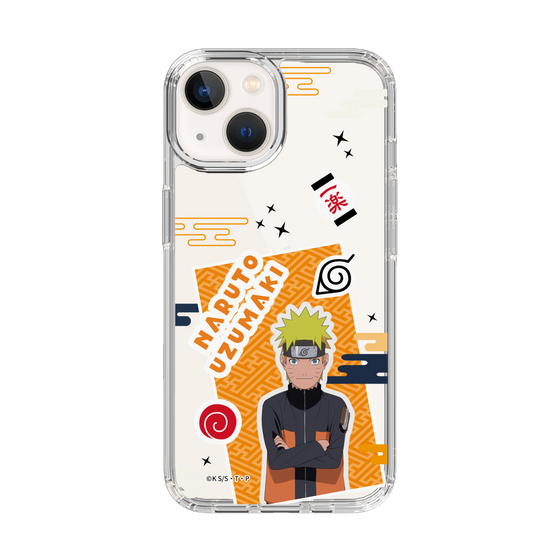 スリムプロテクションケース［ NARUTO -ナルト- 疾風伝 - ステッカー - うずまきナルト ］