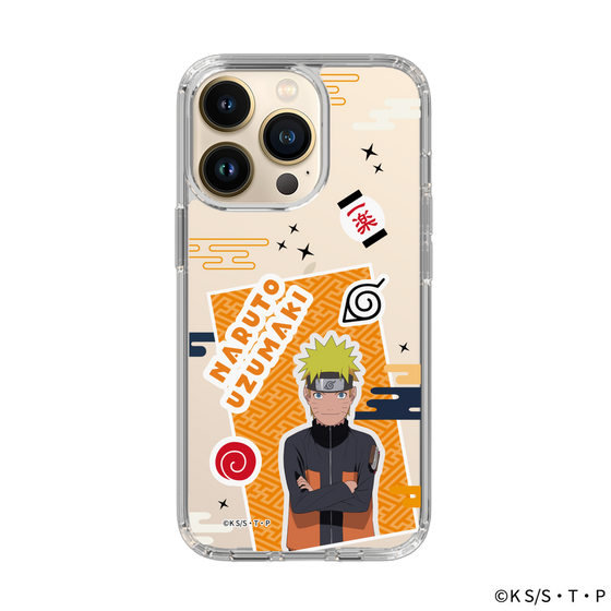 スリムプロテクションケース［ NARUTO-ナルト- 疾風伝 - ステッカー - うずまきナルト ］