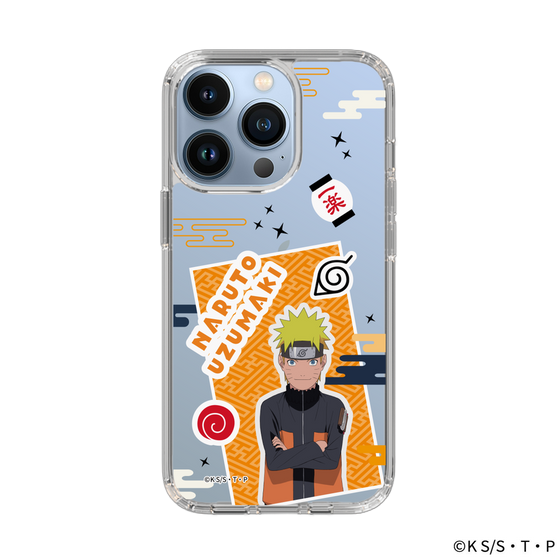 スリムプロテクションケース［ NARUTO -ナルト- 疾風伝 - ステッカー - うずまきナルト ］