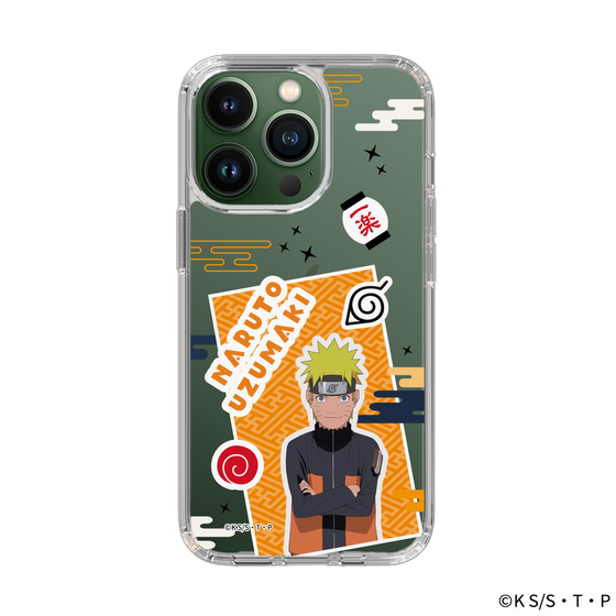 スリムプロテクションケース［ NARUTO -ナルト- 疾風伝 - ステッカー - うずまきナルト ］