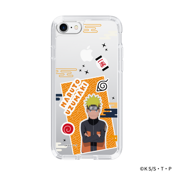 スリムプロテクションケース［ NARUTO-ナルト- 疾風伝 - ステッカー - うずまきナルト ］