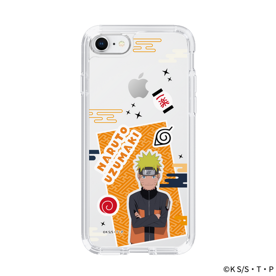 スリムプロテクションケース［ NARUTO-ナルト- 疾風伝 - ステッカー - うずまきナルト ］