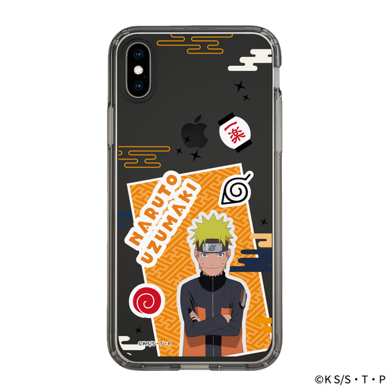 スリムプロテクションケース［ NARUTO-ナルト- 疾風伝 - ステッカー - うずまきナルト ］