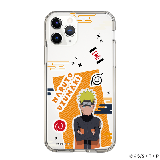 スリムプロテクションケース［ NARUTO-ナルト- 疾風伝 - ステッカー - うずまきナルト ］