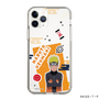 スリムプロテクションケース［ NARUTO-ナルト- 疾風伝 - ステッカー - うずまきナルト ］