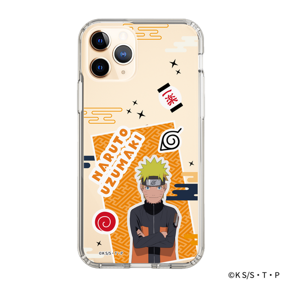 スリムプロテクションケース［ NARUTO -ナルト- 疾風伝 - ステッカー - うずまきナルト ］