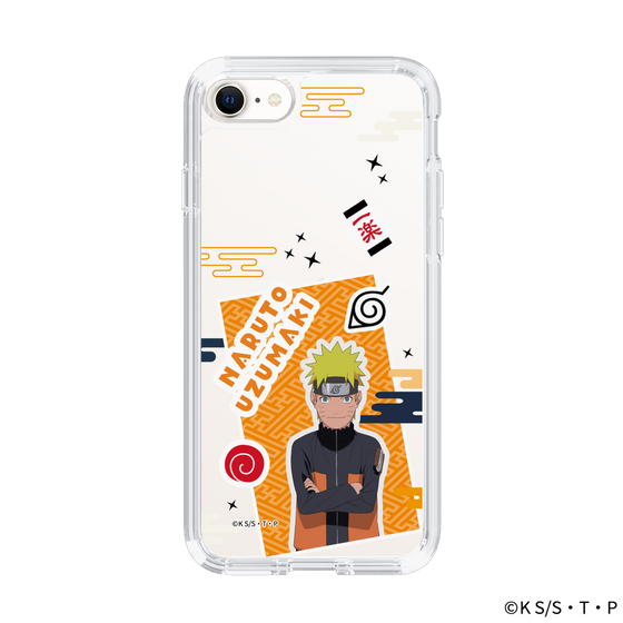 スリムプロテクションケース［ NARUTO-ナルト- 疾風伝 - ステッカー - うずまきナルト ］