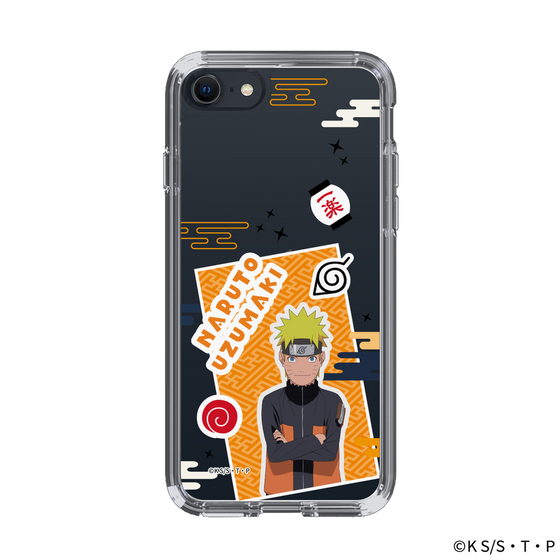 スリムプロテクションケース［ NARUTO -ナルト- 疾風伝 - ステッカー - うずまきナルト ］