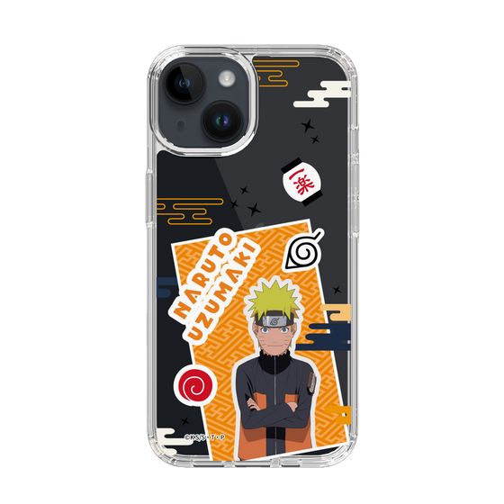 スリムプロテクションケース［ NARUTO -ナルト- 疾風伝 - ステッカー - うずまきナルト ］