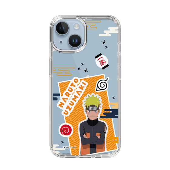 スリムプロテクションケース［ NARUTO -ナルト- 疾風伝 - ステッカー - うずまきナルト ］