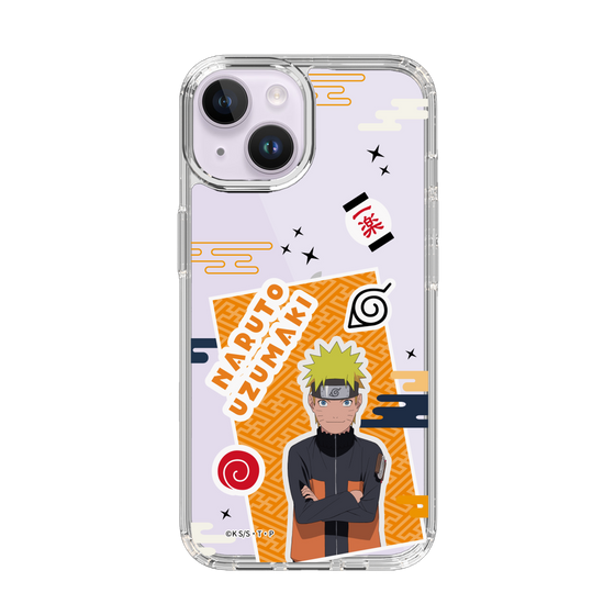 スリムプロテクションケース［ NARUTO -ナルト- 疾風伝 - ステッカー - うずまきナルト ］