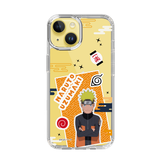 スリムプロテクションケース［ NARUTO -ナルト- 疾風伝 - ステッカー - うずまきナルト ］