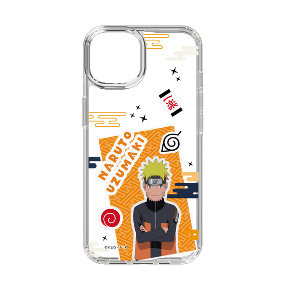 スリムプロテクションケース［ NARUTO -ナルト- 疾風伝 - ステッカー - うずまきナルト ］