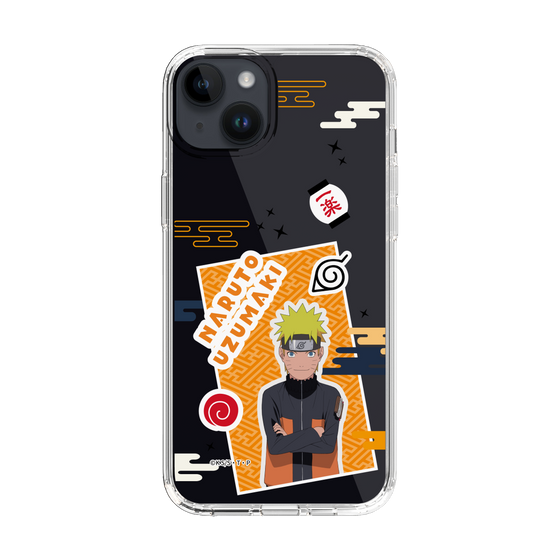 スリムプロテクションケース［ NARUTO -ナルト- 疾風伝 - ステッカー - うずまきナルト ］