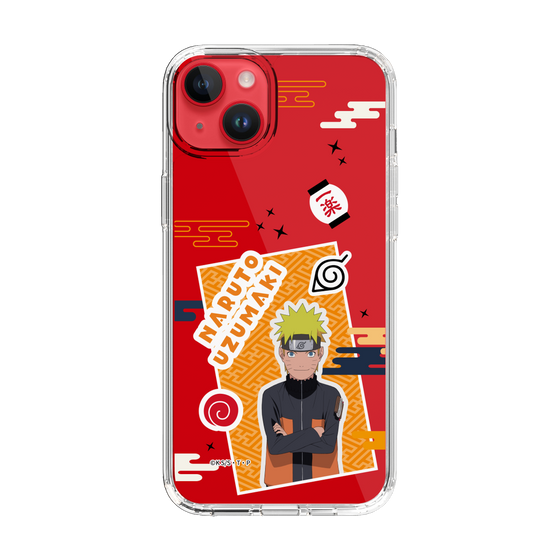 スリムプロテクションケース［ NARUTO -ナルト- 疾風伝 - ステッカー - うずまきナルト ］