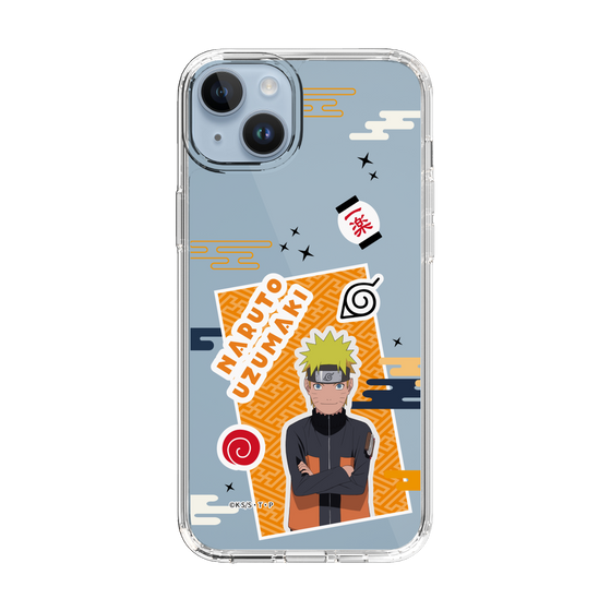 スリムプロテクションケース［ NARUTO -ナルト- 疾風伝 - ステッカー - うずまきナルト ］