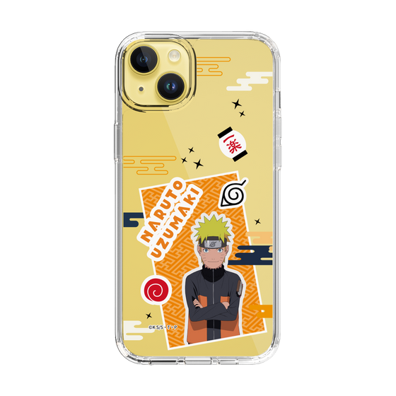 スリムプロテクションケース［ NARUTO -ナルト- 疾風伝 - ステッカー - うずまきナルト ］