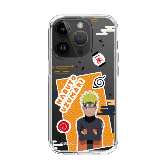 スリムプロテクションケース［ NARUTO -ナルト- 疾風伝 - ステッカー - うずまきナルト ］