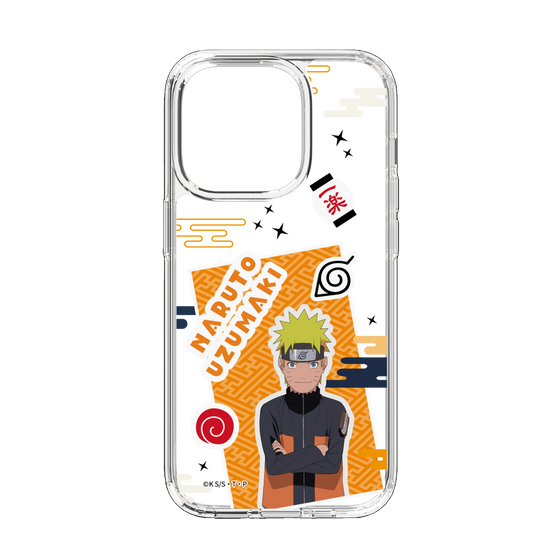 スリムプロテクションケース［ NARUTO -ナルト- 疾風伝 - ステッカー - うずまきナルト ］
