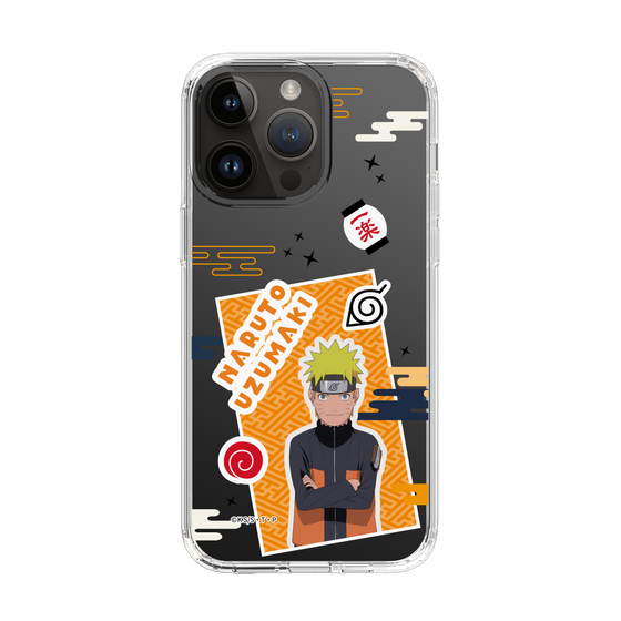 スリムプロテクションケース［ NARUTO -ナルト- 疾風伝 - ステッカー - うずまきナルト ］